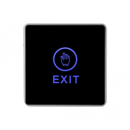 Buton de iesire cu touchscreen, aplicabil, ND-EB17-1 Iesire contact:NO/NC Icon: hand LED stare Bi-color: albastru- verde Materia