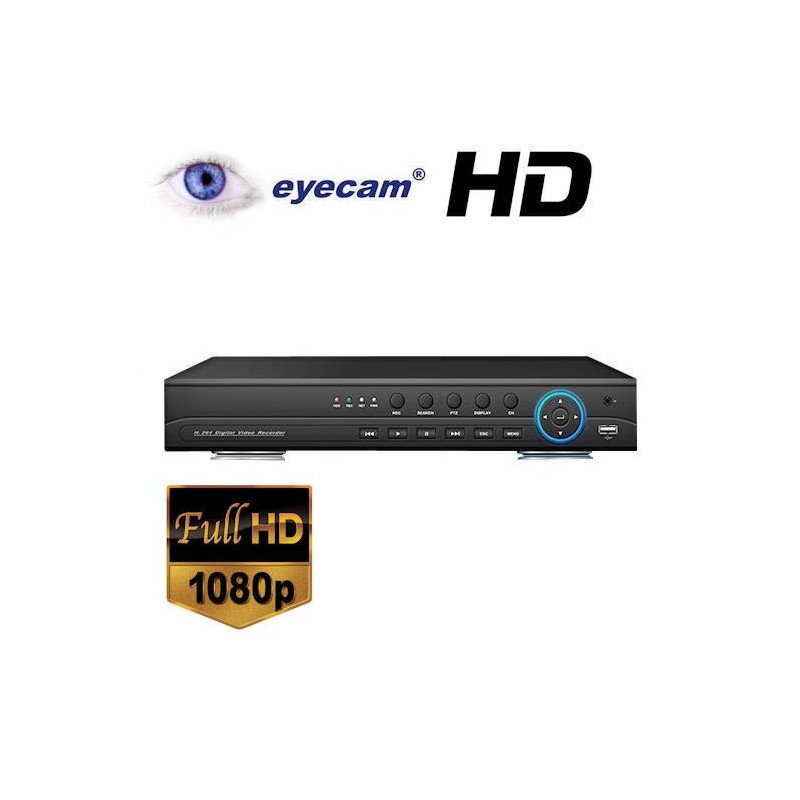 EyecamDVR AHD tribrid 4 canale full HD 1080P Eyecam EC-DVRAHD5004