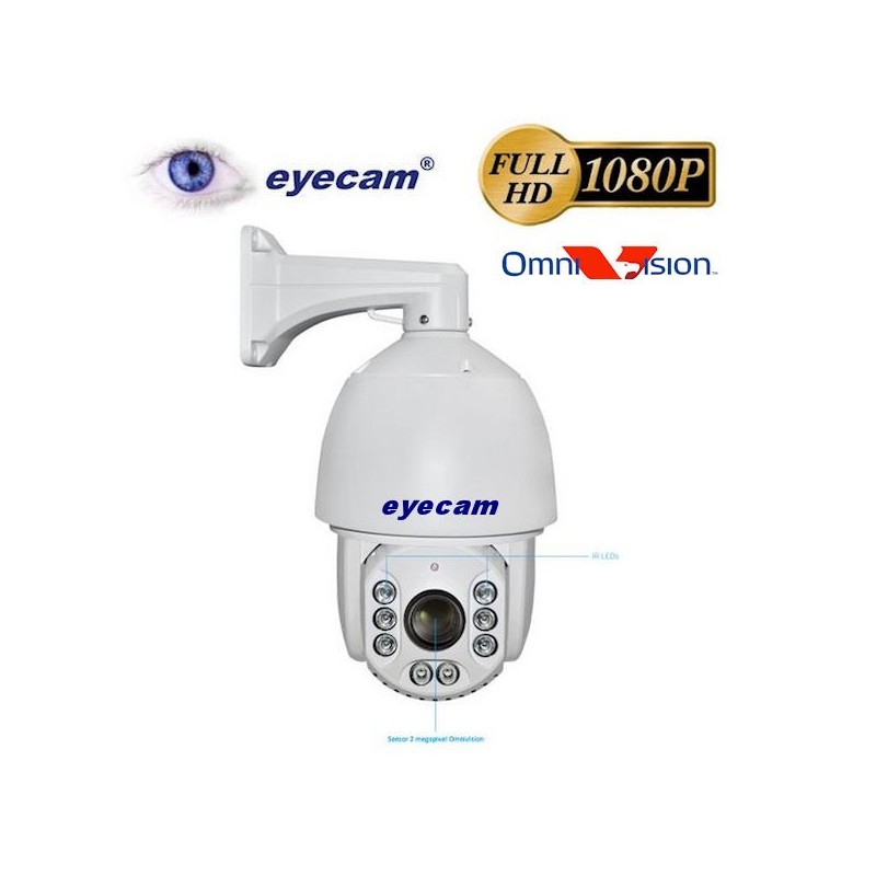 EyecamCamere IP Speed Dome PTZ Eyecam EC-1317 full HD 1080P – 2MP