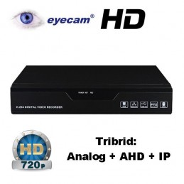 EyecamDVR AHD 4 canale 720P Eyecam EC-DVRAHD5001
