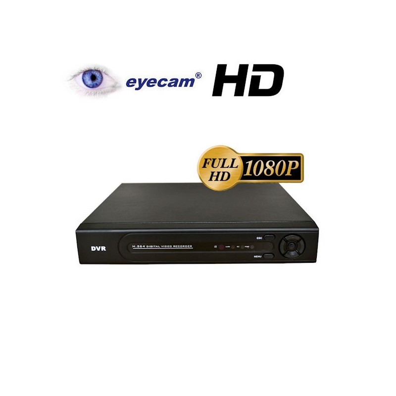 EyecamDVR AHD hibrid 4 canale full HD 1080P Eyecam EC-DVRAHD6003