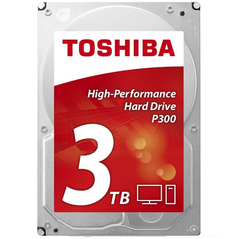 Hard Disk DVR si Desktop HDD desktop Toshiba P300 (3.5" 3TB, 7200RPM, 64MB, NCQ, AF, SATAIII), bulk TOSHIBA