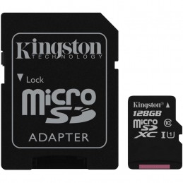 Carduri memorie MICROSDXC 128GB CL10 UHS-I SDCS/128GB KINGSTON