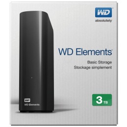 WDEHDD 3TB WD 3.5" ELEMENTS BLACK