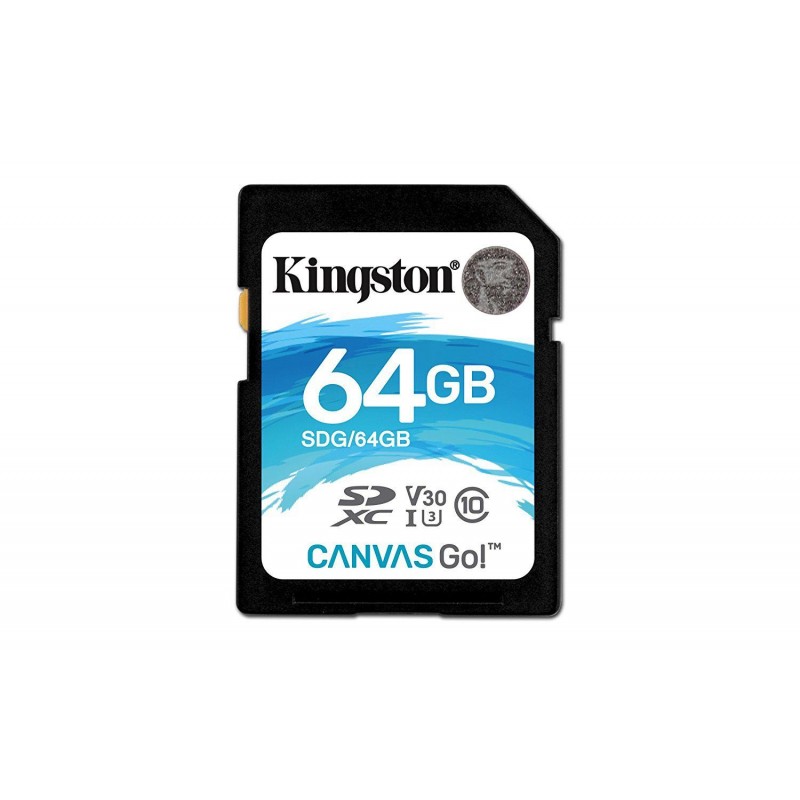KINGSTONSDXC 64GB CLASS 10 U3 90R/45W