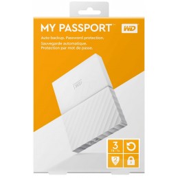 WDEHDD 3TB WD 2.5" MY PASSPORT WHITE