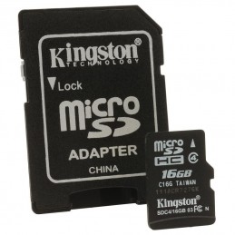 Carduri memorie MICROSDHC 16GB CL4 KS KINGSTON