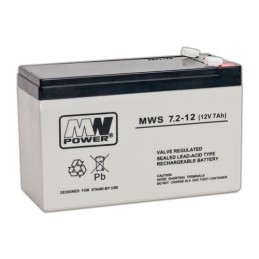 Acumulator 12V, 7.2Ah - MWS MWS12-7.2