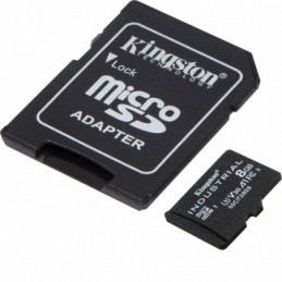 MICROSDHC 8GB CL10 ADAPTOR...